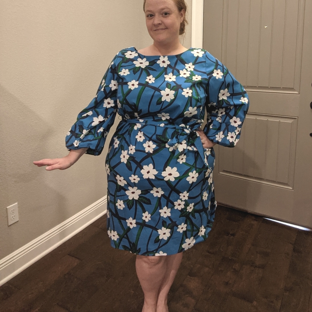 Draper James Blue floral size 16